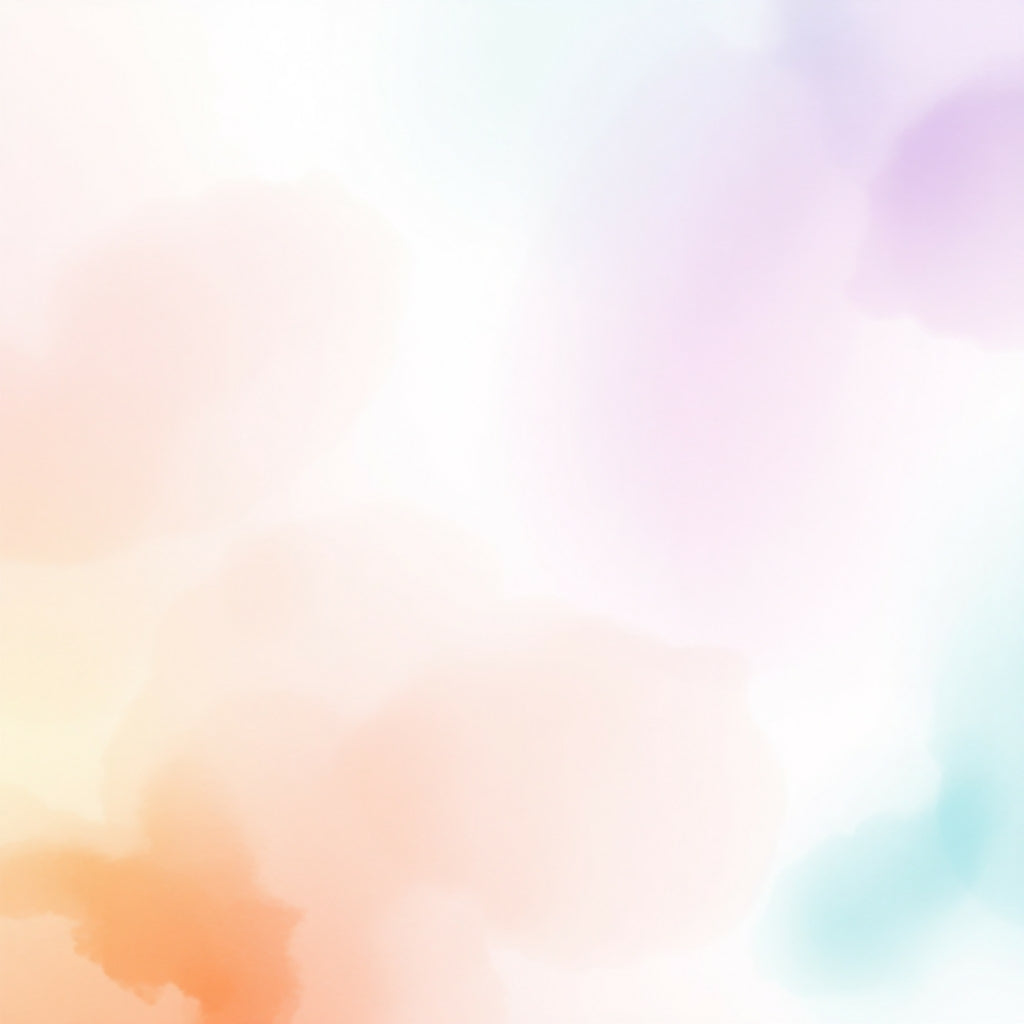 Soft Pastel Gradient Background in Rainbow Colors
