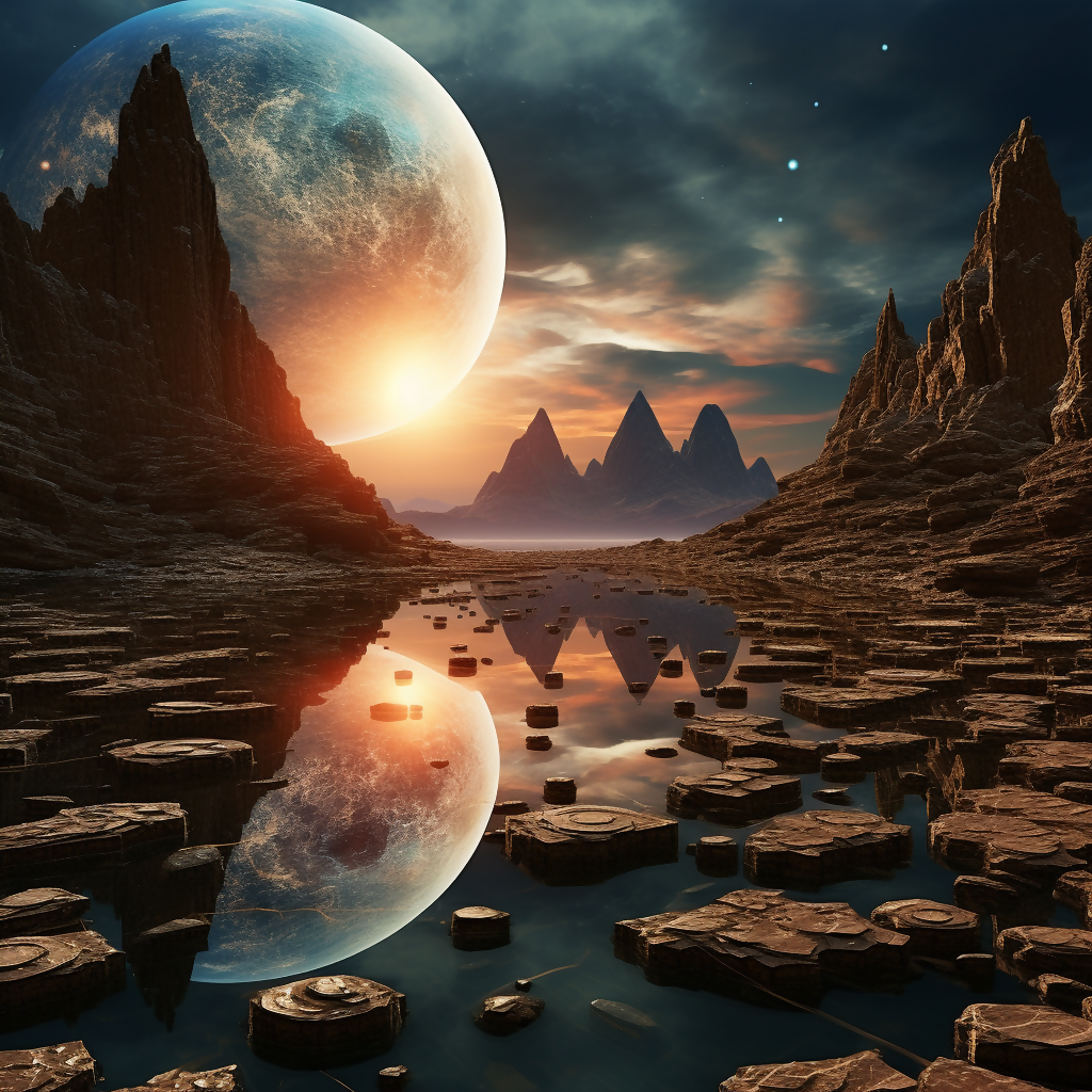Echoes Beneath the Celestial Rift