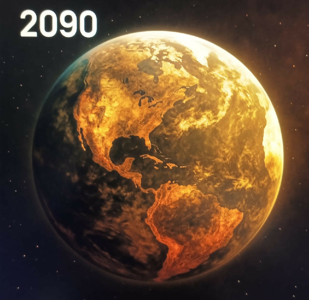 Future Earth, Climate Change, Global Warming, Dystopia sci- fi plan...