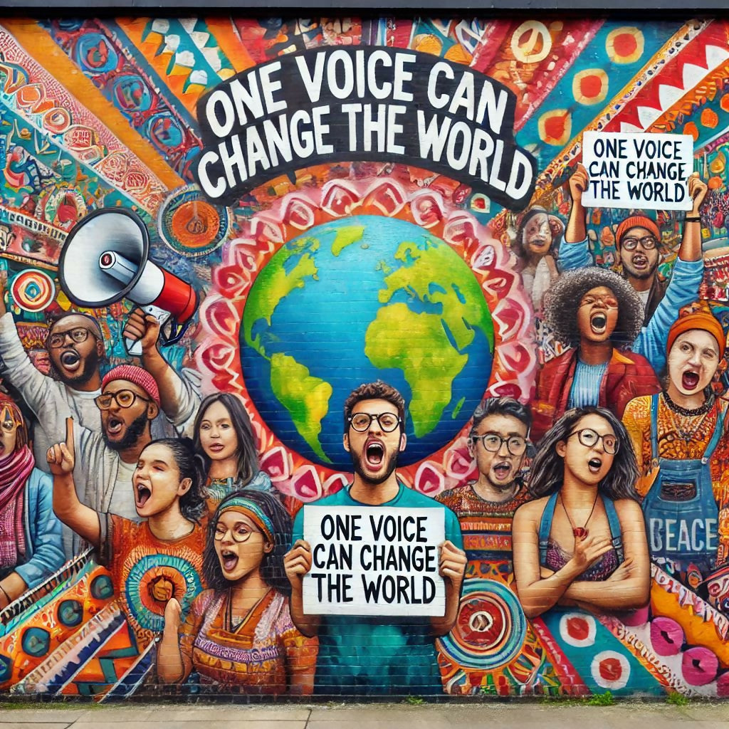 One Voice can Change the World