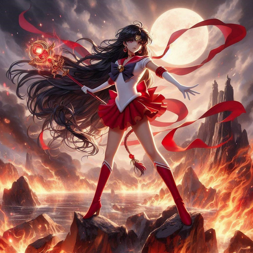 Super Sailor Mars Google AI