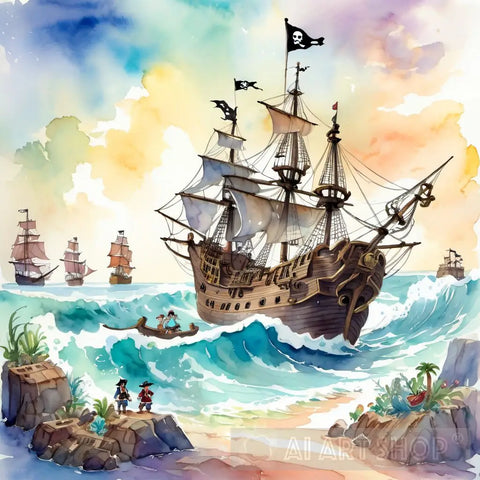 A Pirates Life Ai Artwork