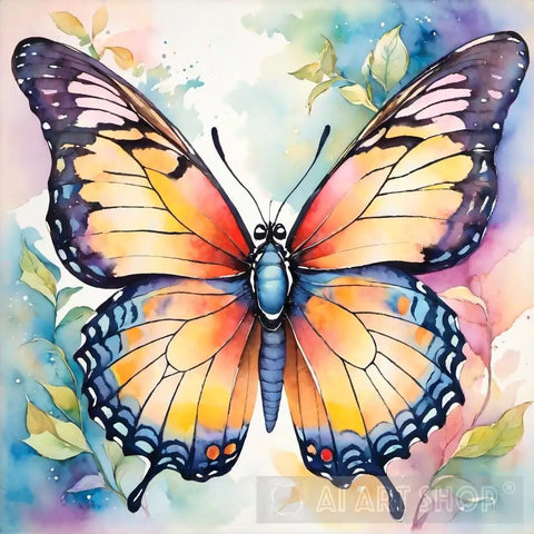 Amazing Butterfly Ai Artwork