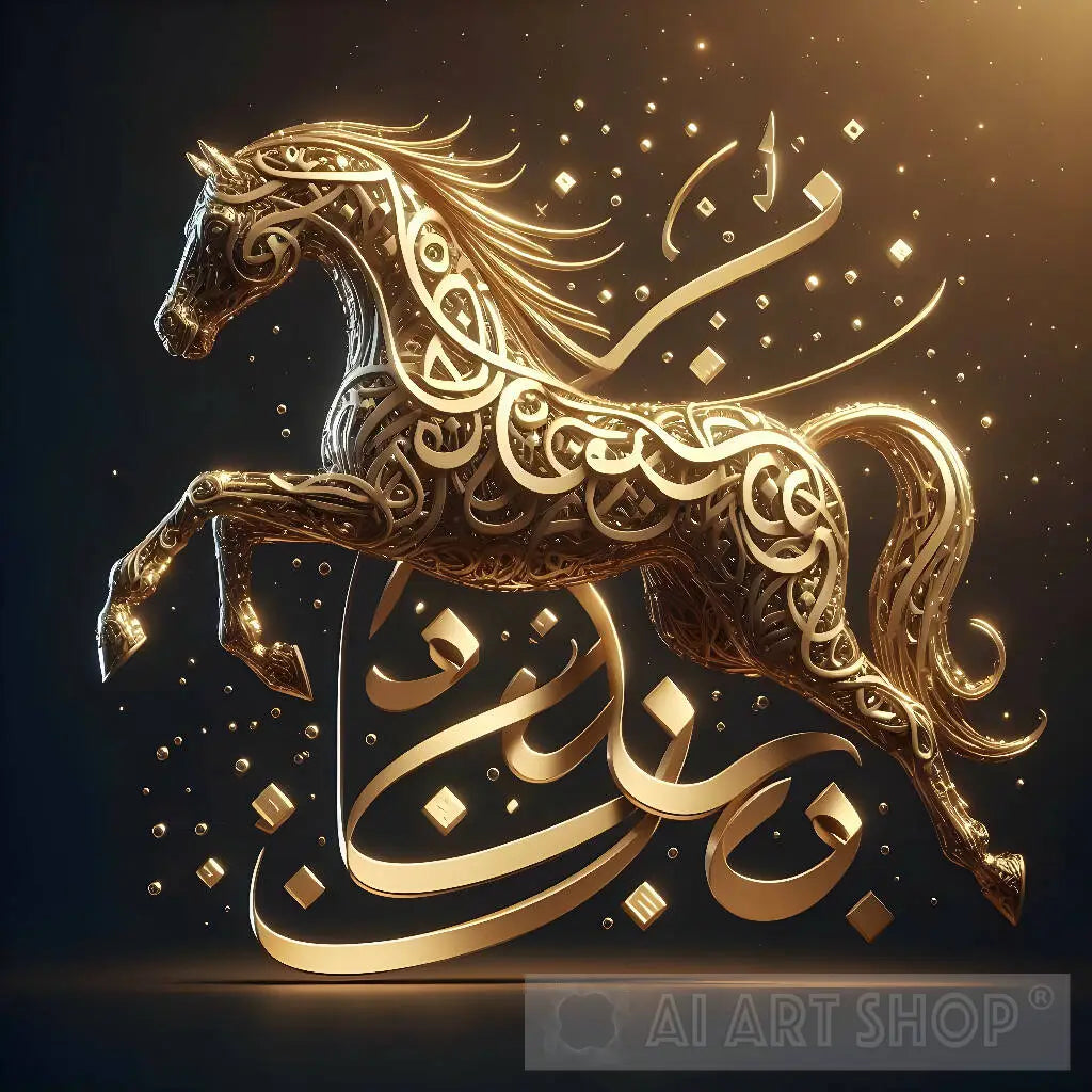 Arabian Horse, Equine Art, Majestic Beauty, Equestrian Elegance, Ho...