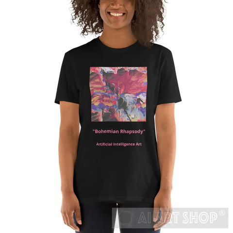 Bohemian Rhapsody Ai Art Short-Sleeve Unisex T-Shirt Black / S