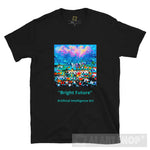Bright Future Ai Art Short-Sleeve Unisex T-Shirt