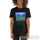Bright Future Ai Art Short-Sleeve Unisex T-Shirt Black / S