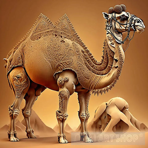 Camel Animal Ai Art