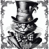 Cheshire Cat Pop Ai Art