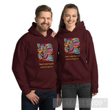 Dont Lose Yourself Ai Art Unisex Hoodie Maroon / S