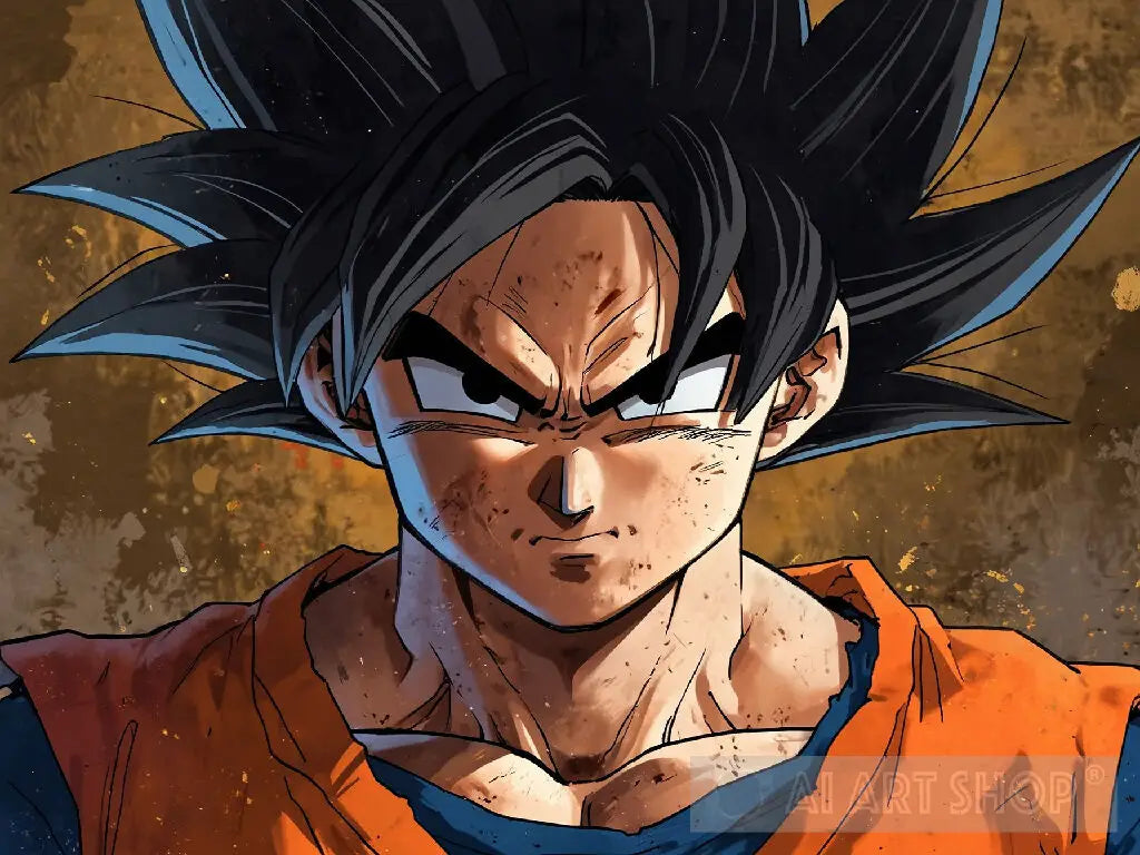 Painting of outlet Goku