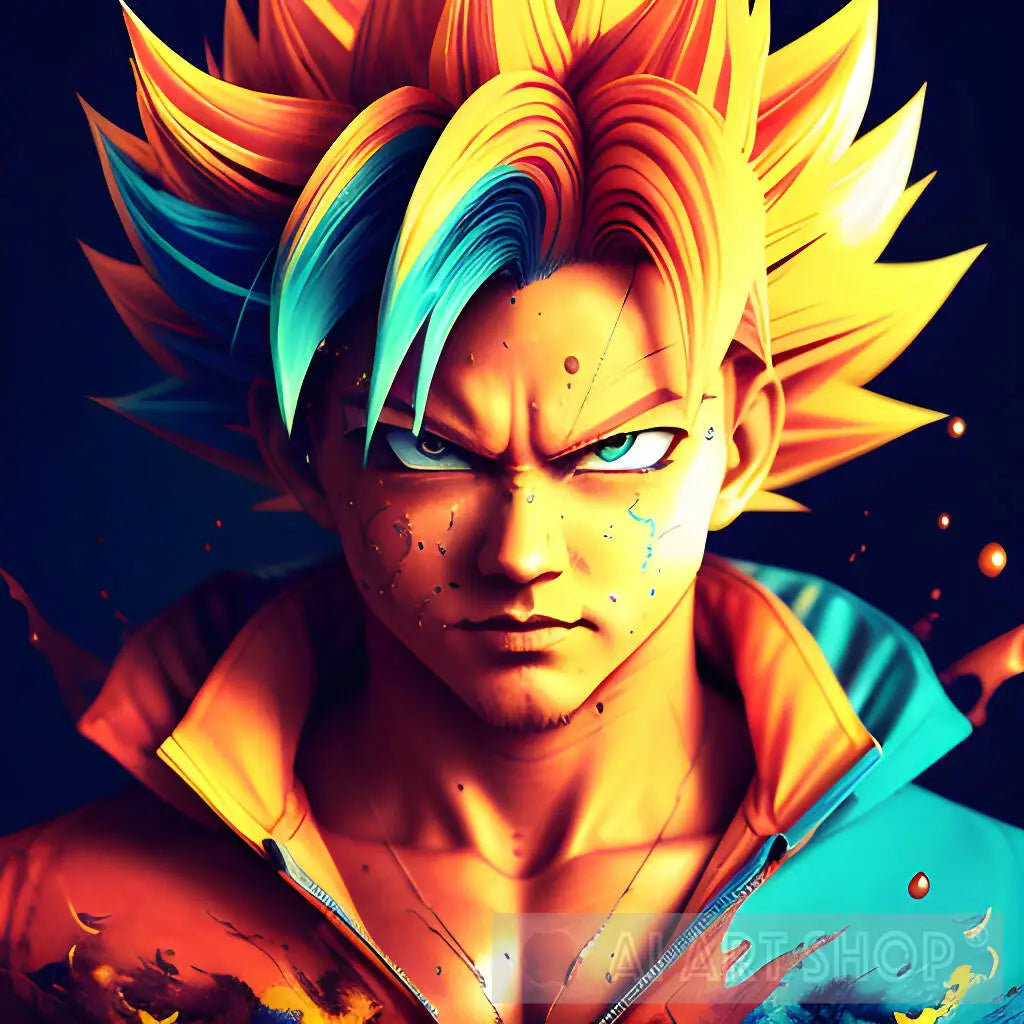 Goku,Saiyan,anime