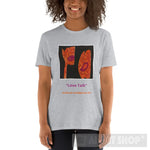 Love Talk Ai Art Short-Sleeve Unisex T-Shirt Sport Grey / S