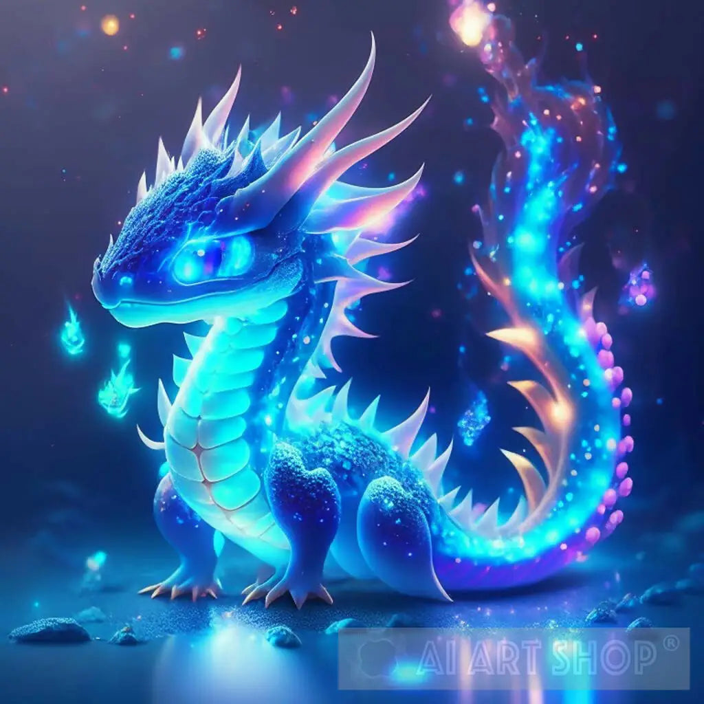 Neon Glowing Dragon neon-glowing-dragon