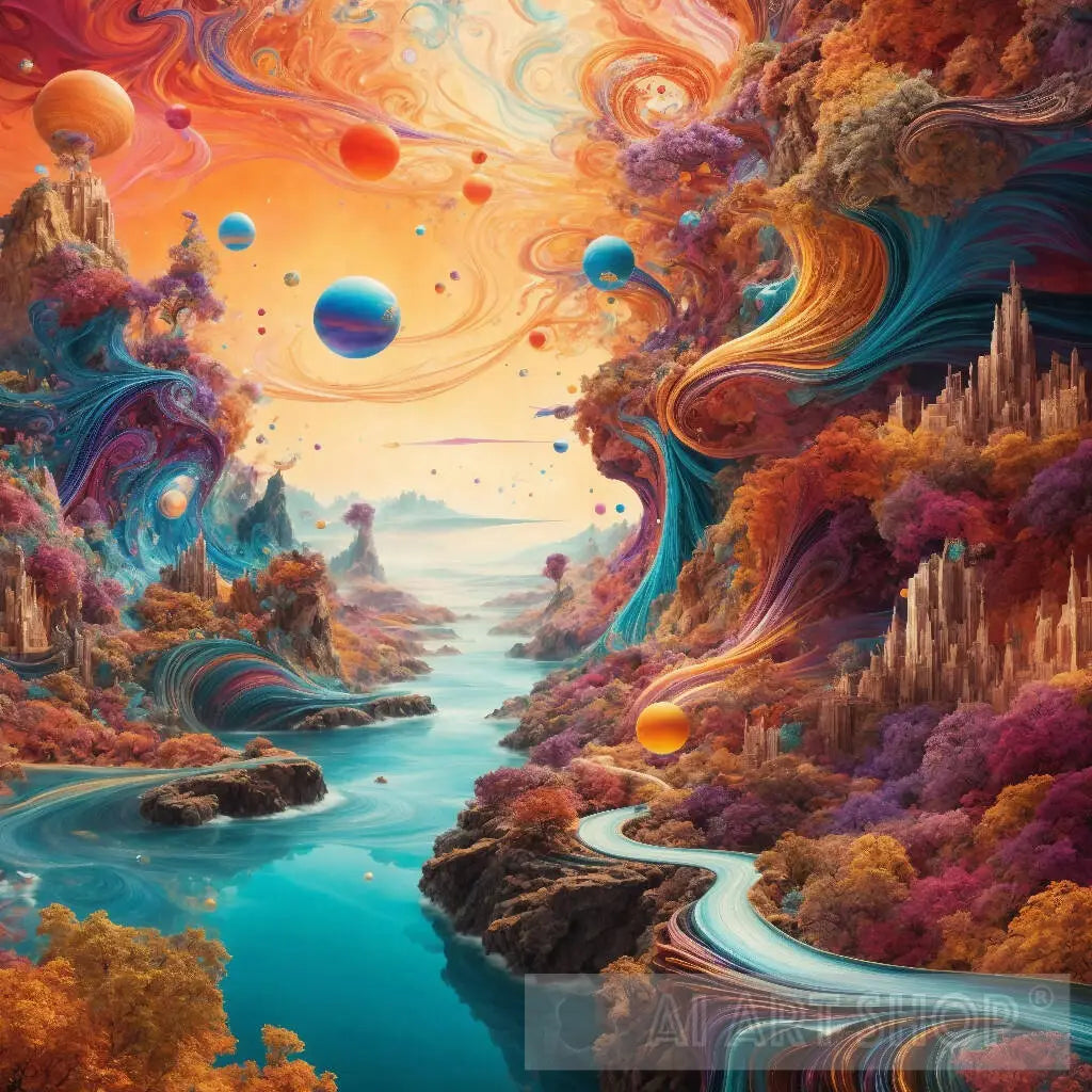 Quantum Dreams: A Surreal Fusion Inspired by Dali V