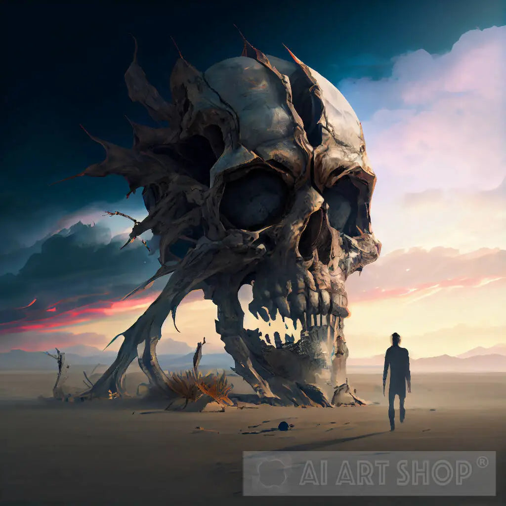 skull of the man ari two skulls