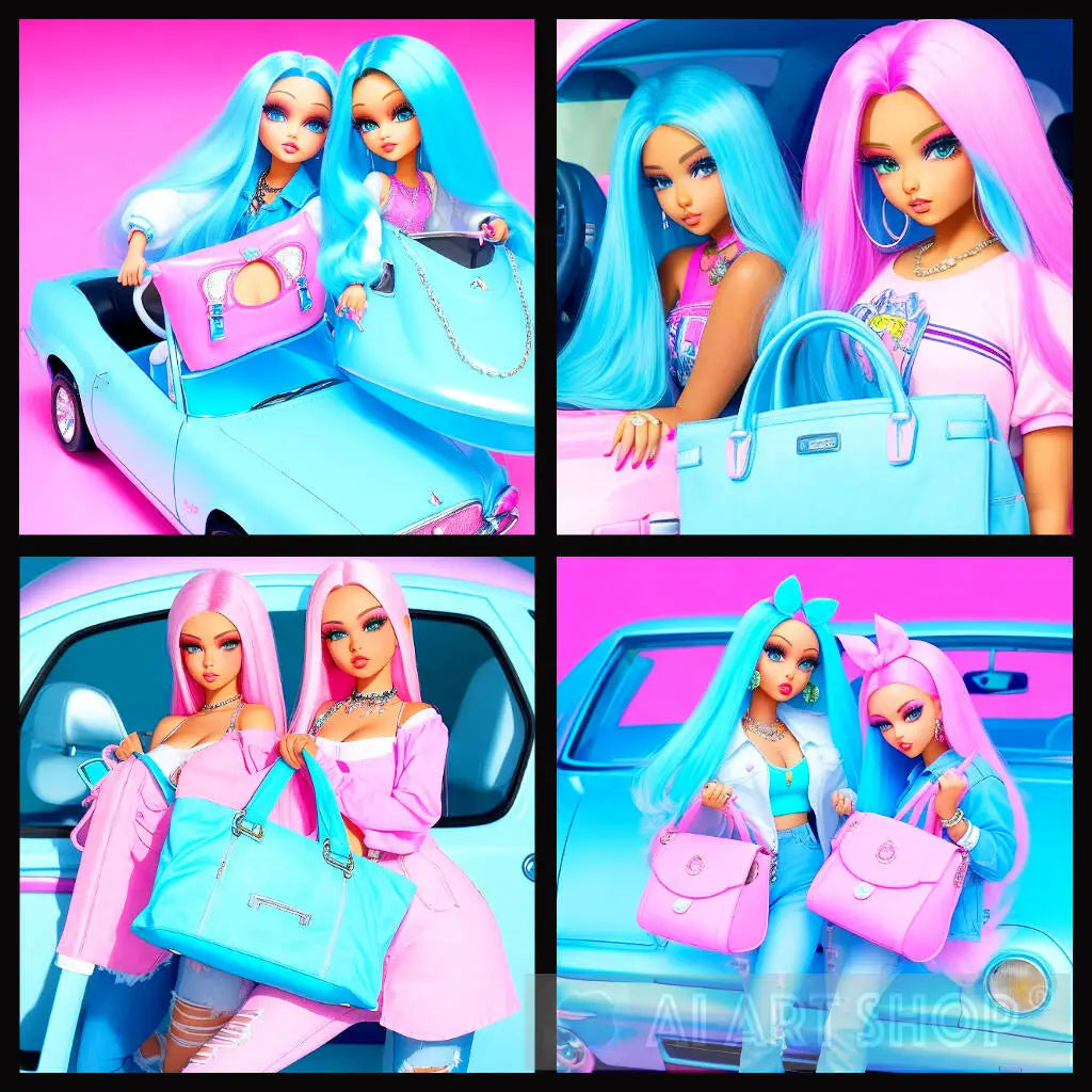 These Dollz are ready for Ridez