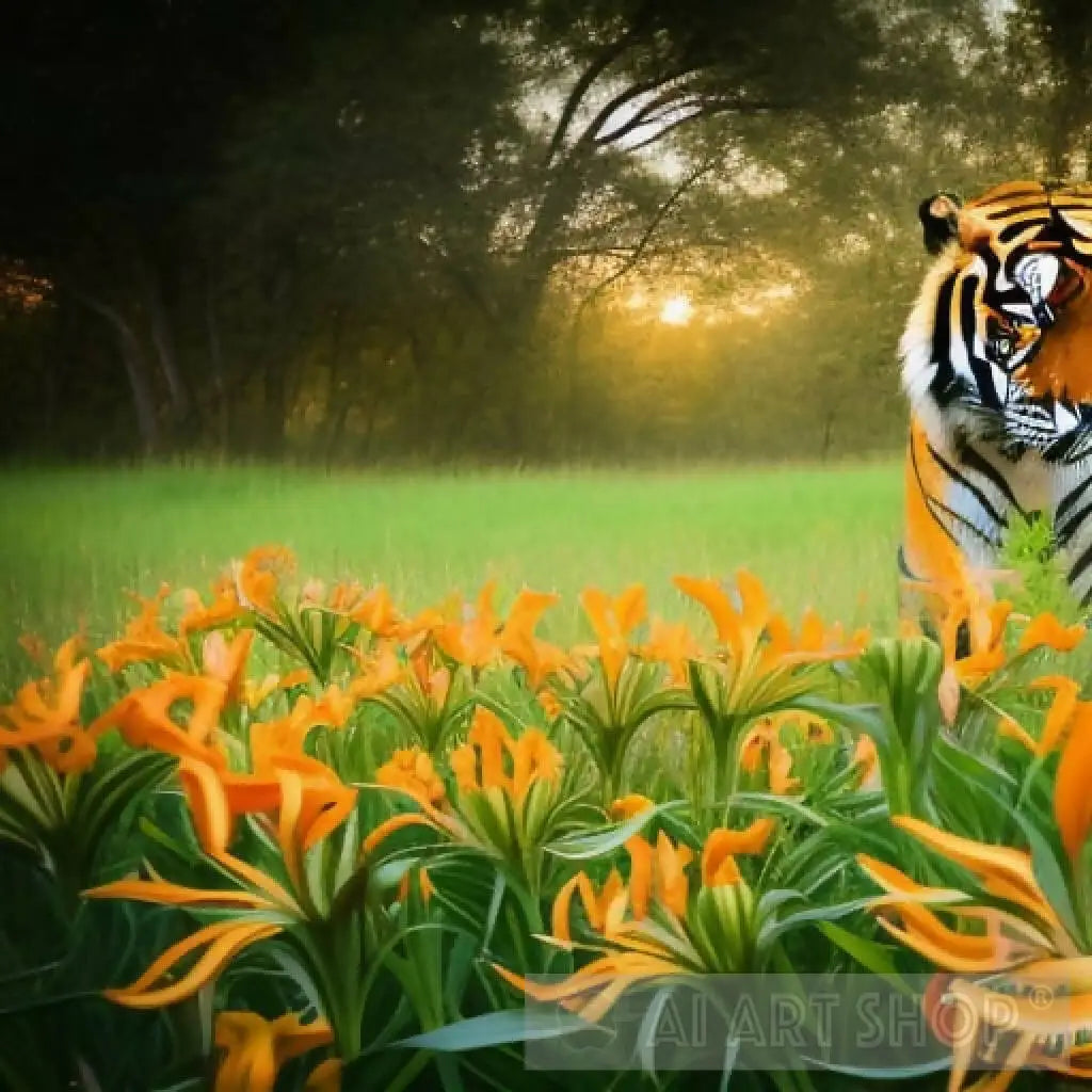 tiger lily field Tiger Lily