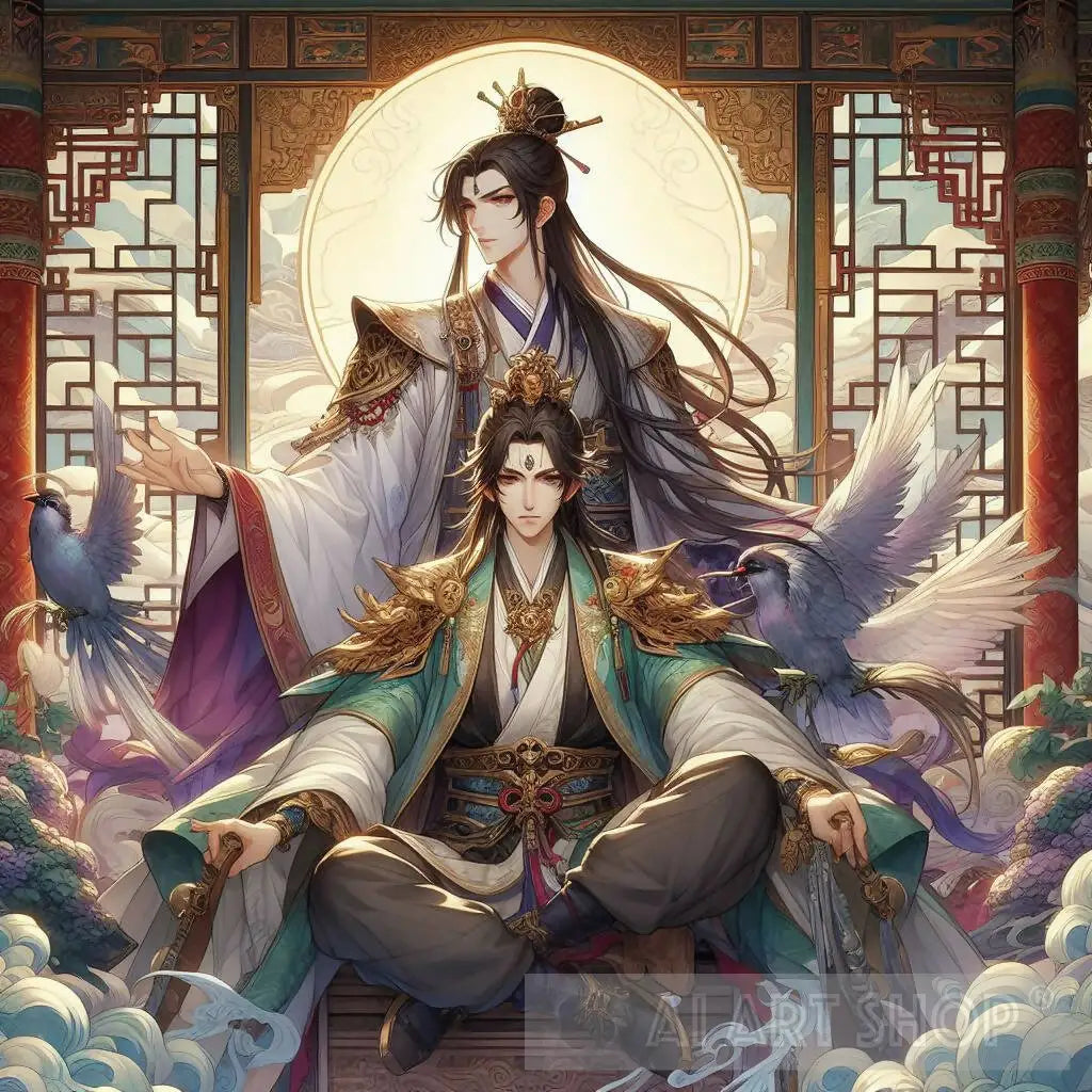 Two Xianxia Novel Characters