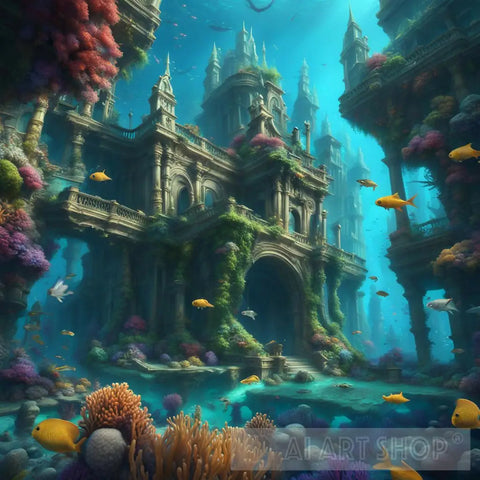 Underwater! Ai Artwork