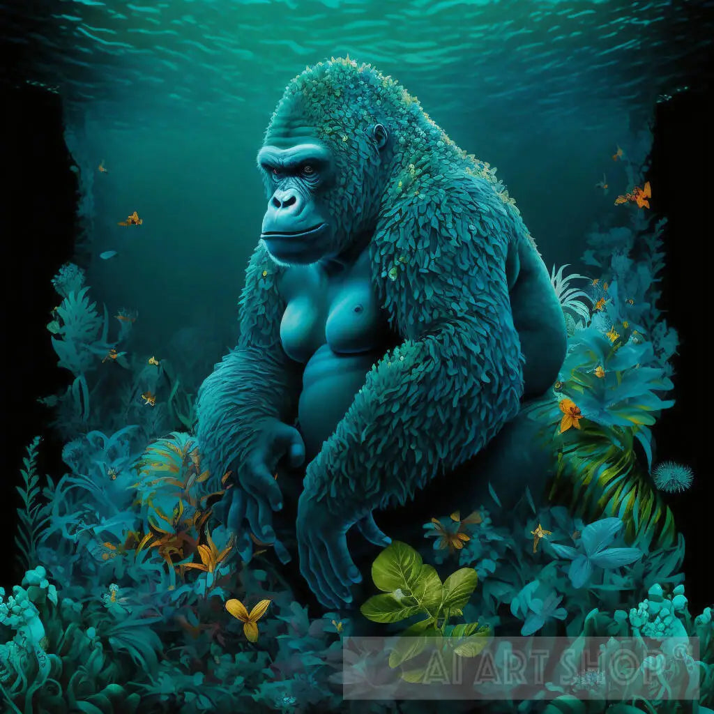 Underwater Animal Ocean Gorilla