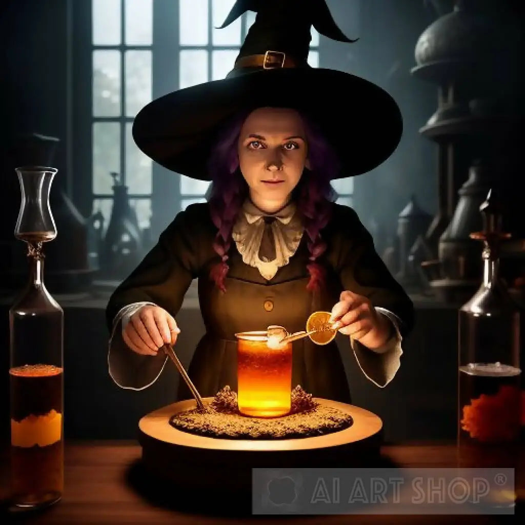 "Enchanted Witch's Brew" "Mystical Concoction Cr...