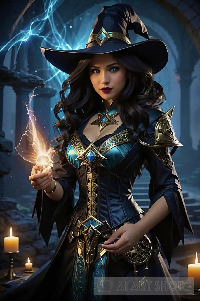 Witch artwork online