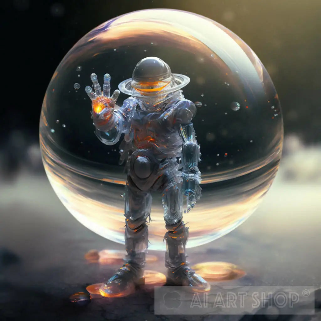 Alien painting in Universe