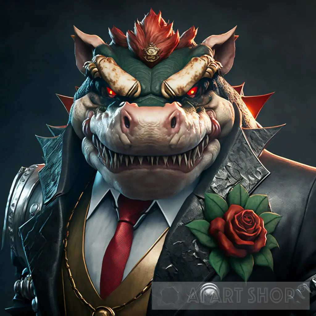Bowser In A Suit
