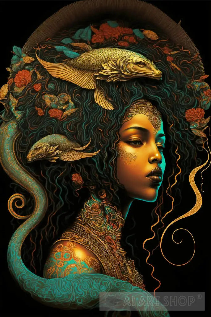 Mami Wata Goddess Mythology Africa African African Mythology mami-wata-goddess-mythology-africa-african-african-mythology