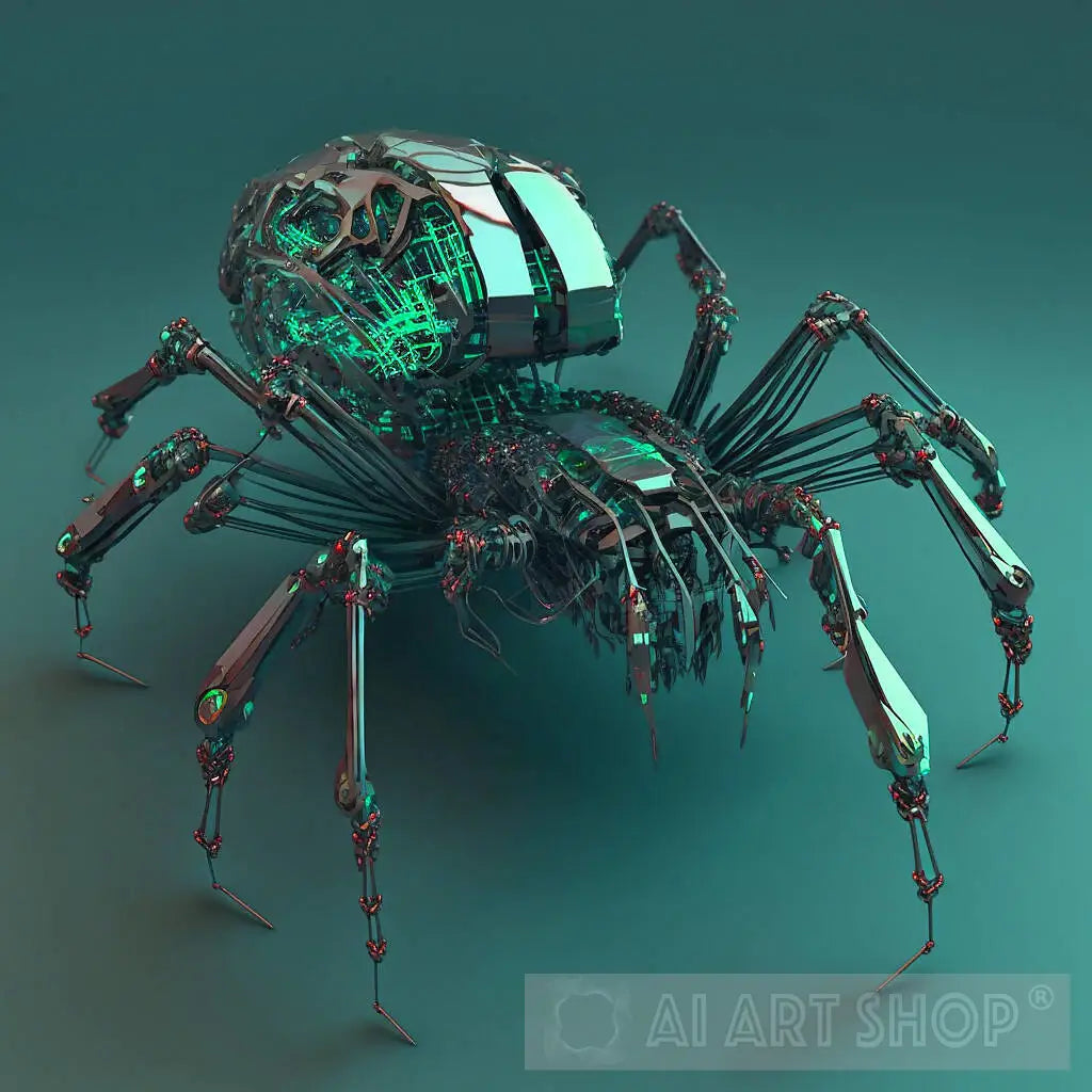 3D Printable Robot Spider Walker By