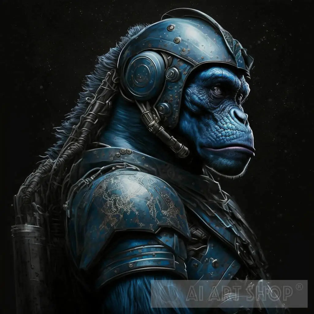 Planet of the apes big warrior