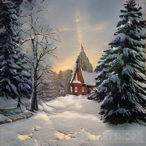 The Miracle of Christmas-AI Art Shop