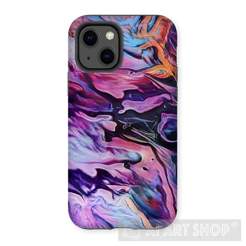Zigzag Ai Phone Case Iphone 13 / Gloss & Tablet Cases