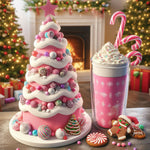 Milkshake and Christmas cookies copy