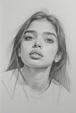 “Whispers in Graphite – Emotive Portrait Sketch Series