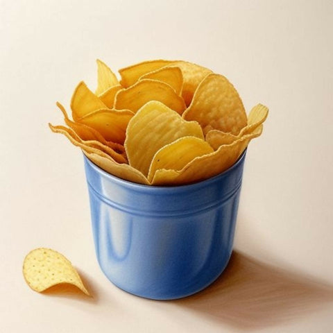 Potato Chips Illustration