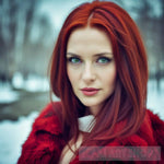 1642414900_Woman With Dark Red Hair And Green Eyes Portrait Ai Art