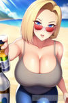 18 Beach Portrait Ai Art