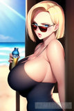 18 Beach Portrait Ai Art