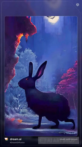 2023 Year Of The Rabbit 1 Ai Artwork