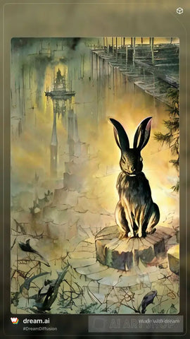 2023 Year Of The Rabbit 12 Ai Artwork