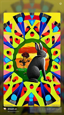 2023 Year Of The Rabbit 13 Ai Artwork