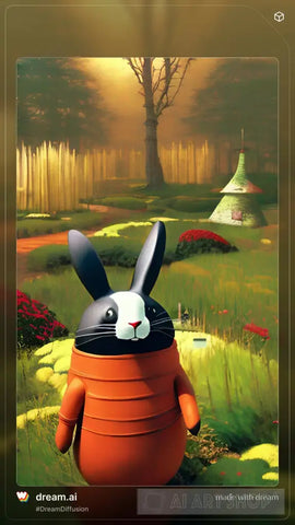 2023 Year Of The Rabbit 21 Ai Artwork