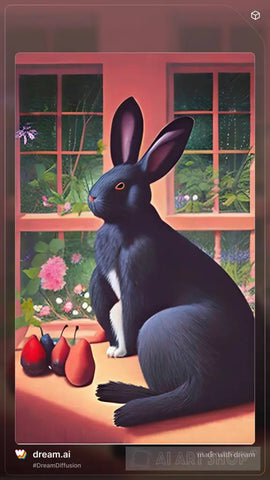 2023 Year Of The Rabbit 27 Ai Artwork