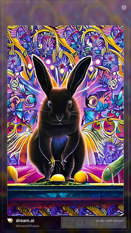 2023 Year Of The Rabbit 30 Ai Artwork