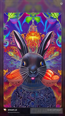 2023 Year Of The Rabbit 32 Ai Artwork