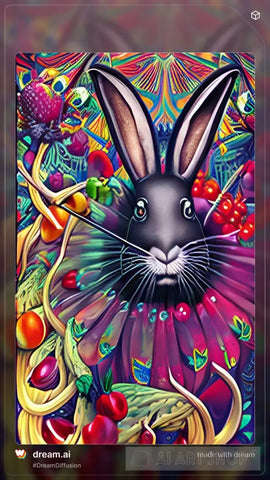 2023 Year Of The Rabbit 37 Ai Artwork