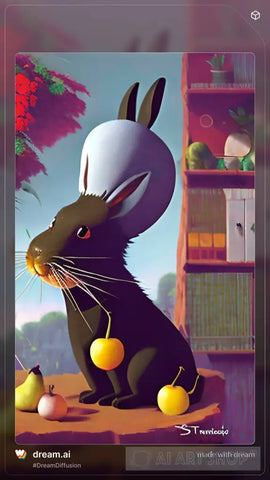 2023 Year Of The Rabbit 38 Ai Artwork