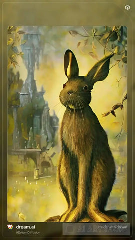 2023 Year Of The Rabbit 50 Ai Artwork